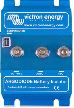 VICTRON Argo Battery Isolator 80A 2 Batt V2-ARGO802SC