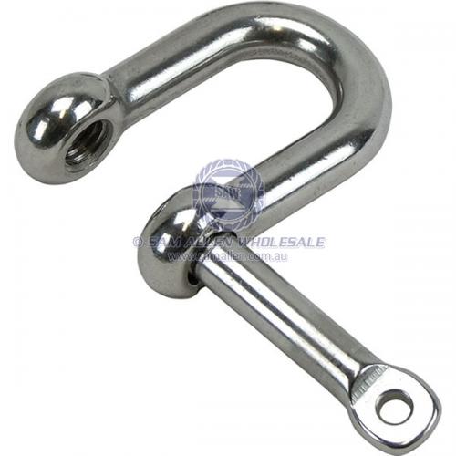12mm Stainless Steel Captive Pin Shackle V2-56098