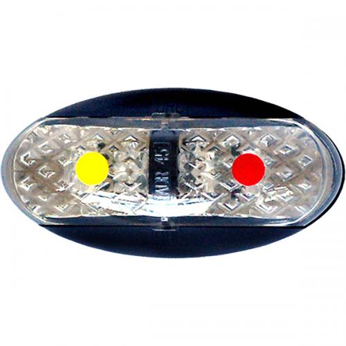 LED Marker Lamp Amber / Red 500mm Cable V2-547181