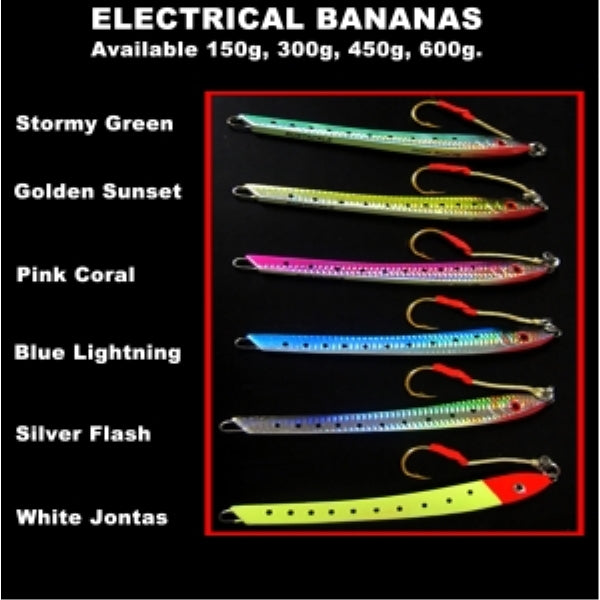 150 Gram Electrical Banana Jig V2-banana-150g