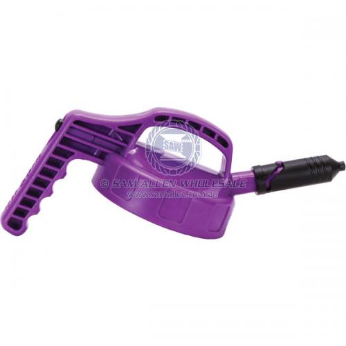 Oil SafeÂ® Mini Spout Lid Purple V2-180088