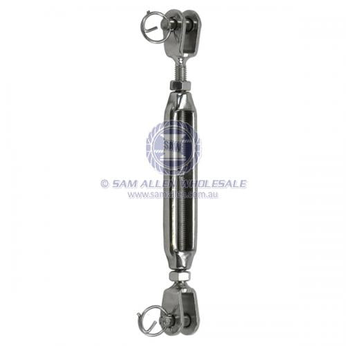 6mm 316G Stainless Steel Turnbuckles - Jaw & Jaw V2-56466