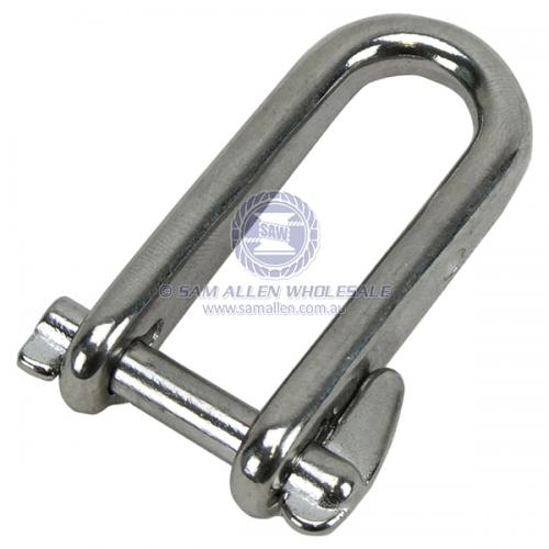 5mm Stainless Steel Halyard Shackle with Locking Pin V2-56087
