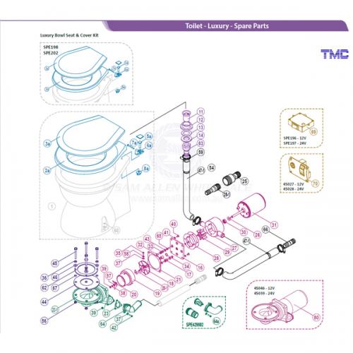 TMC Electric Toilet Seal V2-SPE30