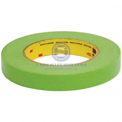 Masking Tape 3M 233+ 24mm x 50m High Performance - Green - 24 Pack (Bulk Buy) V2-201042-BULK