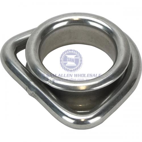8mm Stainless Steel 316G 'D' Ring - Thimble V2-56972