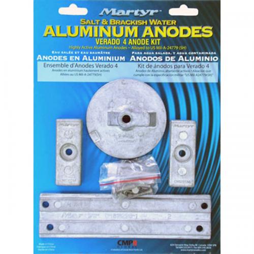 Anode Alloy Kit Verado 4 Cylinder V2-21310
