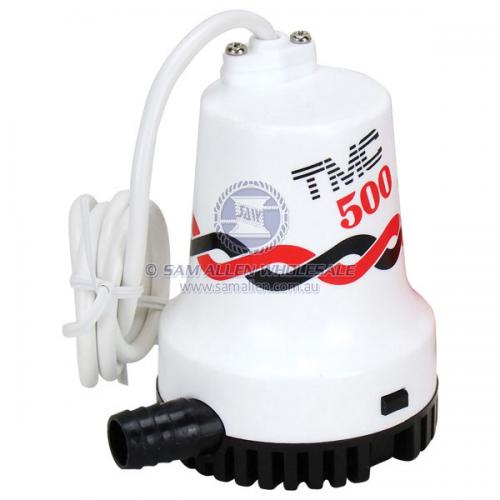 TMC Bilge Pump 500GPH 12V - 6 Pack (Bulk Buy) V2-23190-BULK